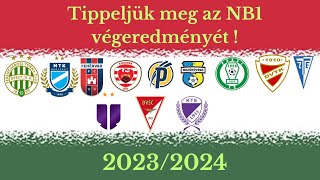 OTP Bank Liga 20232024  Tabella Tippelés⚽🇭🇺 [upl. by Berkly]