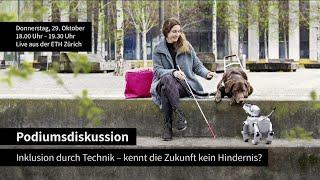 Virtuelle Podiumsdiskussion CYBATHLON „Inklusion durch Technik – kennt die Zukunft kein Hindernis“ [upl. by Drexler]