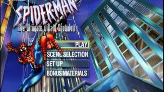 Spiderman Tas 2005 DVD menu [upl. by Ynelram]