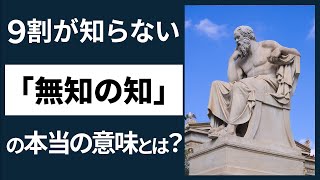 プラトンが隠した？『無知の知』の真実！もう一つの『ソクラテスの弁明』から読み解く【28分解説】 [upl. by Fafa794]