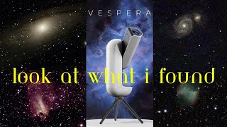 INTERSTELLAR IMAGES CAPTURED WITH MY VESPERA SMART TELESCOPE astrophotography telescope véspera [upl. by Inavoig]