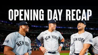 2024 Opening Day Recap  NEW YORK YANKEES [upl. by Adrien]