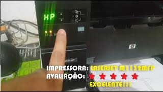 Impressora LASERJET M1132 MFP [upl. by Barr]