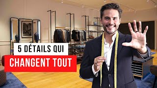 5 détails qui changent tout sur un costume [upl. by Enieledam]