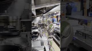 Robot cooking in restaurant [upl. by Dodds]