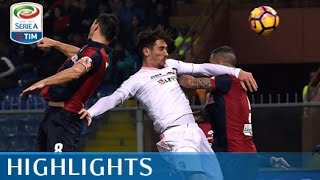 Genoa  Palermo  34  Highlights  Giornata 17  Serie A TIM 201617 [upl. by Calbert]