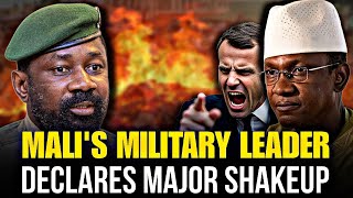 Malis Military Leader Declares Major Shakeup Fires Prime Minister Dissolves Entire Government [upl. by Killie]