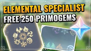 Genshin Impact Elemental Specialist Achievement Guide F2P Friendly Rainbow Namecard Unlock [upl. by Gayel]