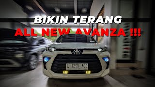 PROJECTOR BiLED amp MINI PROJIE DI ALL NEW AVANZA [upl. by Fablan]