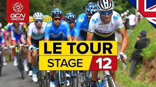 Tour de France 2019 Stage 12 Highlights First Pyrenean Mountain Stage [upl. by Ruosnam]