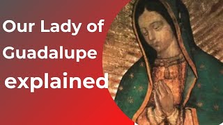 Our Lady of Guadalupe  The story and symbolism explained [upl. by Miguel]