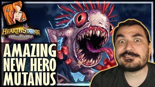 NEW HERO MUTANUS IS AMAZING  Hearthstone Battlegrounds [upl. by Nolte]