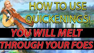 Final Fantasy XII The Zodiac Age HOW TO USE QUICKENINGS TUTORIAL [upl. by Felicie]