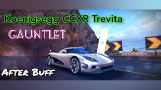 Asphalt 8  Gauntlet races with Koenigsegg CCXR Trevita😱 [upl. by Uwkuhceki]