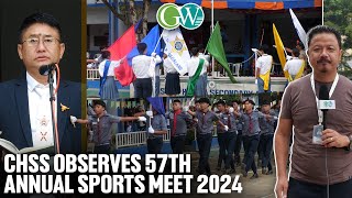 DMP CHSS HOLDS 57TH ANNUAL SPORTS MEET 2024 [upl. by Fanchan]