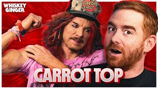 Carrot Top brings the thunder  Whiskey Ginger with Andrew Santino 255 [upl. by Bev]