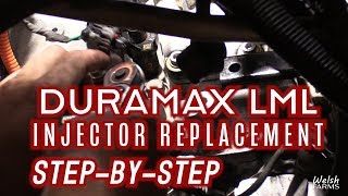 Duramax LML Injector Replacement [upl. by Inatirb]