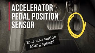 How to replace accelerator pedal sensor  Gas pedal  Accelerator pedal  Complete guide [upl. by Hepzi]