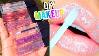 MAKE YOUR OWN MAKEUP 9 DIY Projects You Need To Know Lipstick Eyeliner LipglossEyeshadows amp More [upl. by Ami]