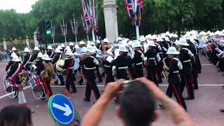 Massed Bands HM Royal Marines Beating Retreat 2018 [upl. by Adi]