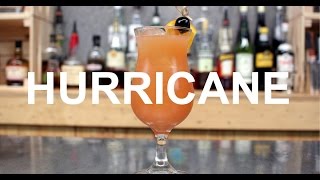 TIKI WEEK Hurricane Cocktail Recipe [upl. by Assenay]