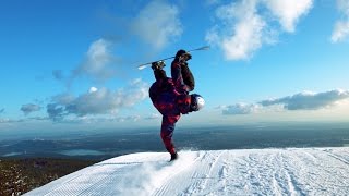 Mark McMorris and Seb Toots Shred Custom Built Terrain Park  Uncorked [upl. by Yemar]