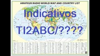 Indicativos de Radioaficionados y sus variantes [upl. by Saihttam]