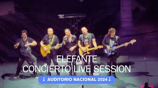 Elefante Concierto Auditorio Nacional 2024 [upl. by Thenna]