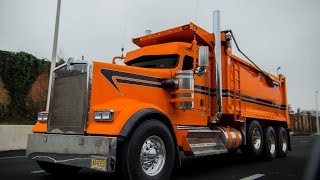 800HP Kenworth W900 dump truck [upl. by Pals]