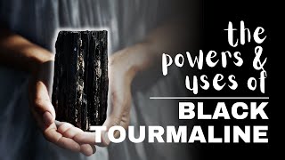 Black Tourmaline Meanings Properties And Uses [upl. by Morvin433]