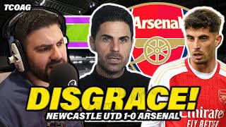 NEWCASTLE UTD 10 ARSENAL Disgrace Cheated Artetas angry rant 😡 [upl. by Sudhir]