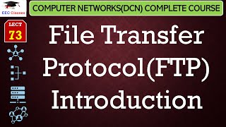 L73 File Transfer ProtocolFTP Introduction  Data Communication Network Lectures in Hindi [upl. by Alilahk31]