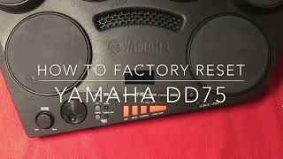 How to Factory Reset Yamaha RXV363 51 HDMI Home Theater Surround Receiver [upl. by Schwerin780]