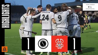 HIGHLIGHTS  Boreham Wood v Kidderminster Harriers H  26th December 2023 [upl. by Schaeffer865]