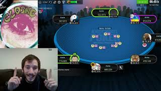 MidStakes Pokerstars 50€ Autocandidatura Streamer Pokerstars España ASQ VS AS8 [upl. by Amrac]