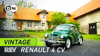 Renault 4CV A masterpiece of engineering  Vintage [upl. by Eenal584]