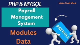 Payroll Management System in PHP  Modules Data [upl. by Hammerskjold642]