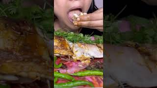 Fish fry eating 😋 mukbang ytstudio wholefish [upl. by Razal175]