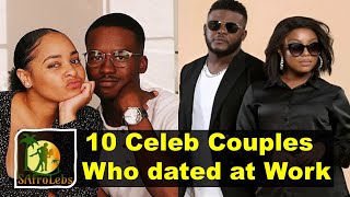 10 Mzansi Celebs that Fell In Love at Work or at a function [upl. by Nunes]