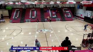 BOYS BASKETBALL Cedartown Bulldogs vs Northwest Whitfield Bruins [upl. by Rhianna]