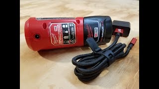 Milwaukee M12 Charger and USB Portable Power Source Review [upl. by Nylirac]