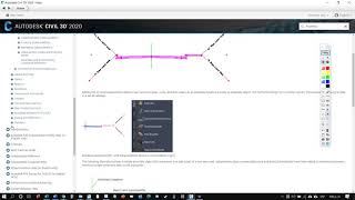 Crear un corredor y explicación códigos en Civil 3d [upl. by Ardek]