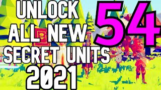 TABS  HOW TO UNLOCK ALL SECRET UNITS  NEW 54 SECRET UNITS for 2021  TABS STRATEGYMOON  TABS [upl. by Fulcher]