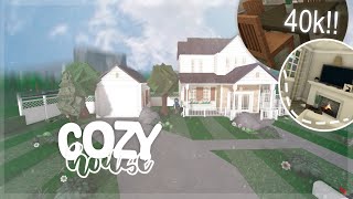 ROBLOX  Bloxburg   Affordable Cozy Home NO ADVANCED PLACING 40k [upl. by Stirling]