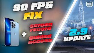 How To FIX 90 FPS on iPhone 13 14 amp 15  Gameplay [upl. by Eiromem]