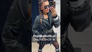 Stylizacja modowa Płaszcz jesienny premium 🔥🖤 inspiracjemodowe trendymodowe fashion outfit [upl. by Audi]