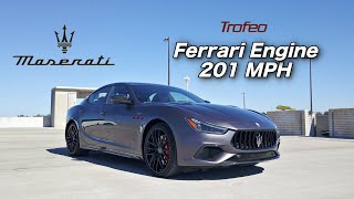 2023 Maserati Ghibli Trofeo  All Specs amp Test Drive [upl. by Babbie]