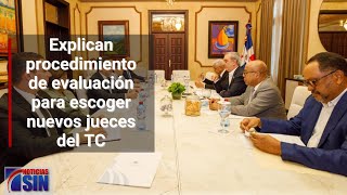 Explican procedimiento de evaluación para escoger nuevos jueces del TC [upl. by Masterson270]