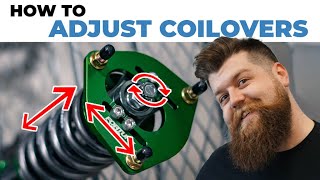 How To Adjust Coilovers  A Coilover Adjustment Guide [upl. by Revlis671]