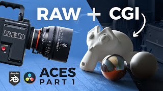 Add VFX into Cinematic RAWLOG Footage the right way  ACES Part 1 [upl. by Miarfe396]